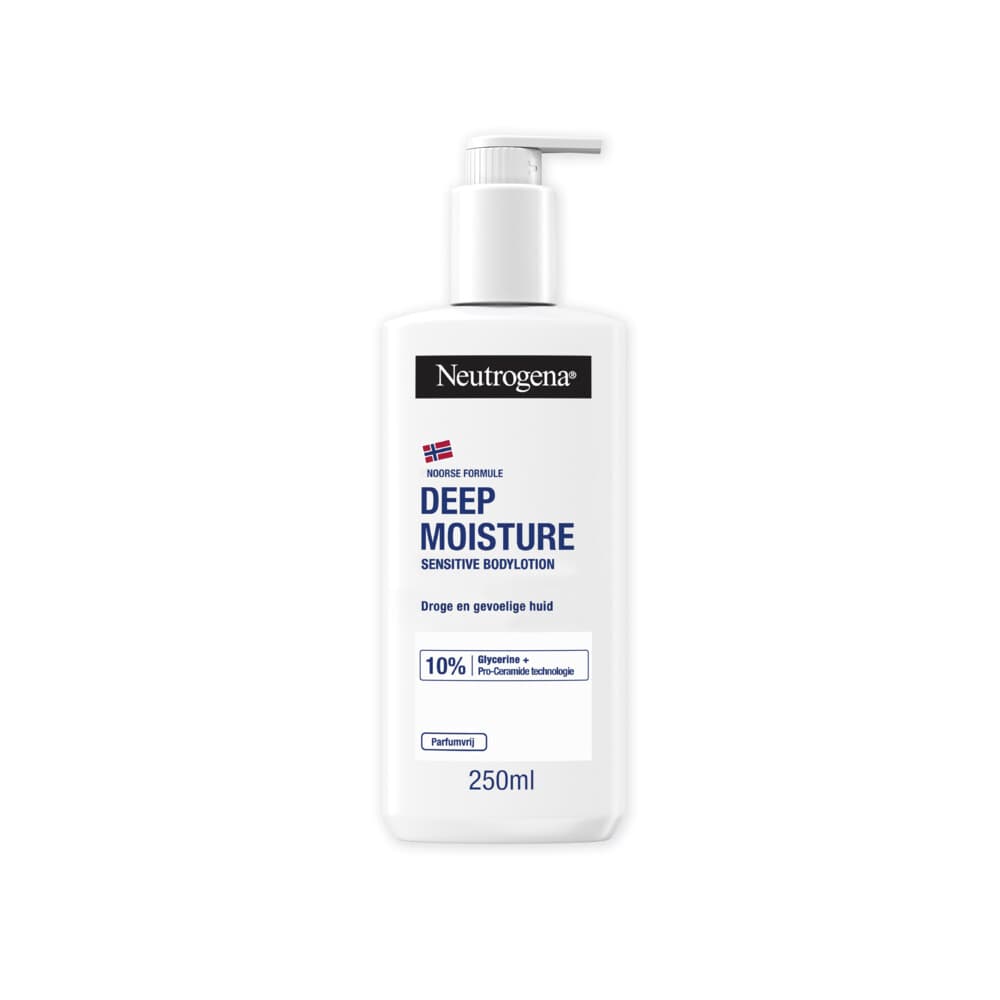 1+1 gratis: Neutrogena Bodylotion Deep Moisture Sensitive 250 ml