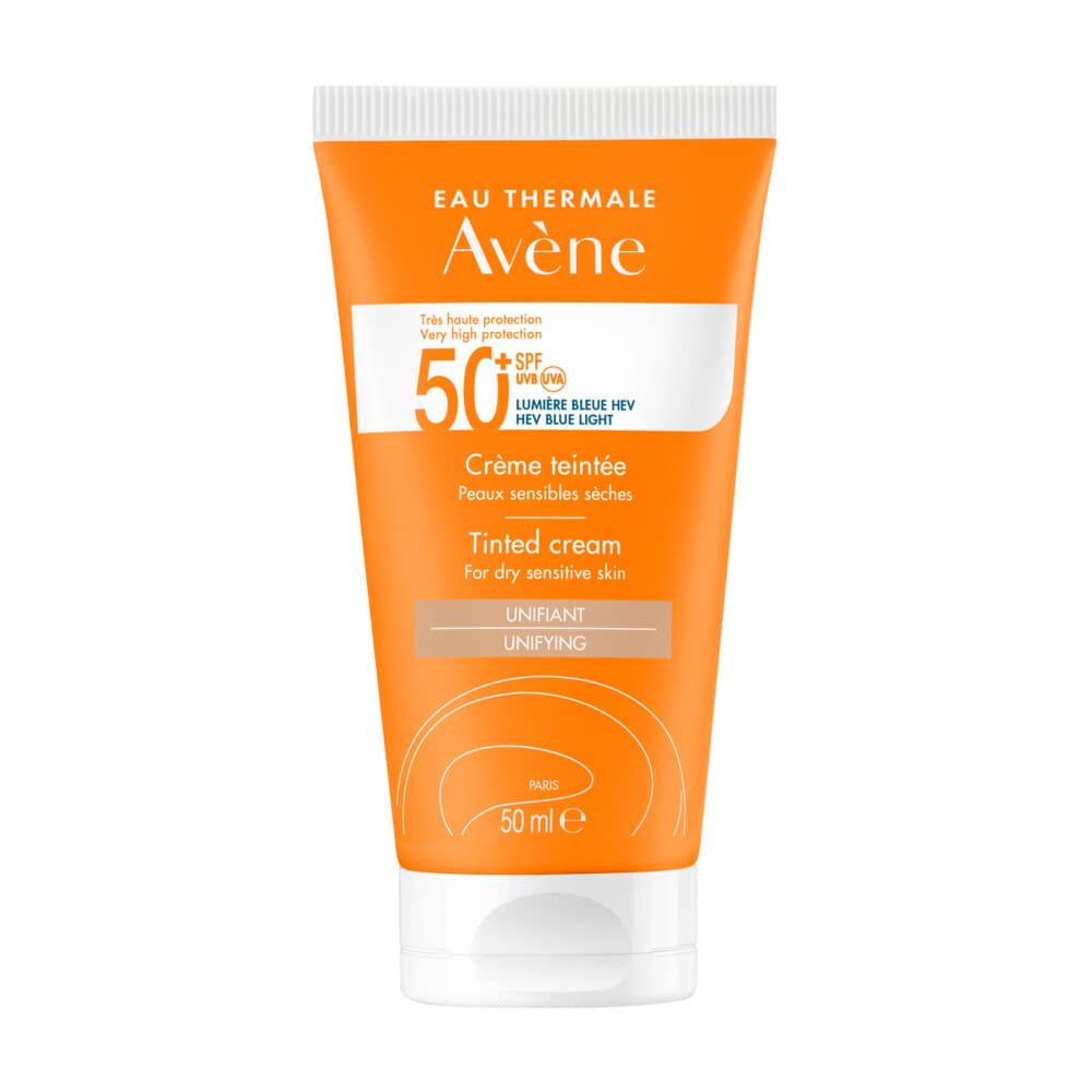 2e halve prijs: Avène Getinte Zonnebrandcrème SPF 50+ 50 ml