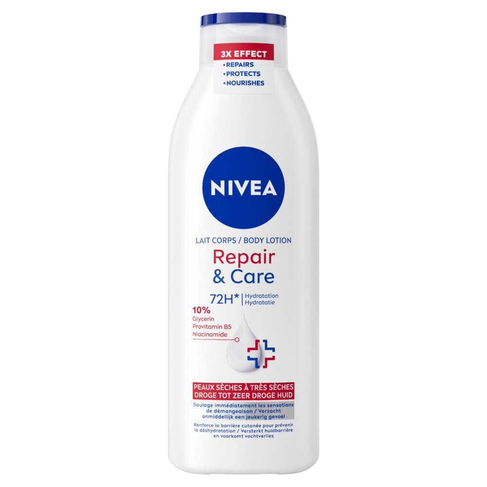 1+1 gratis: NIVEA Bodylotion Repair & Care 250 ml
