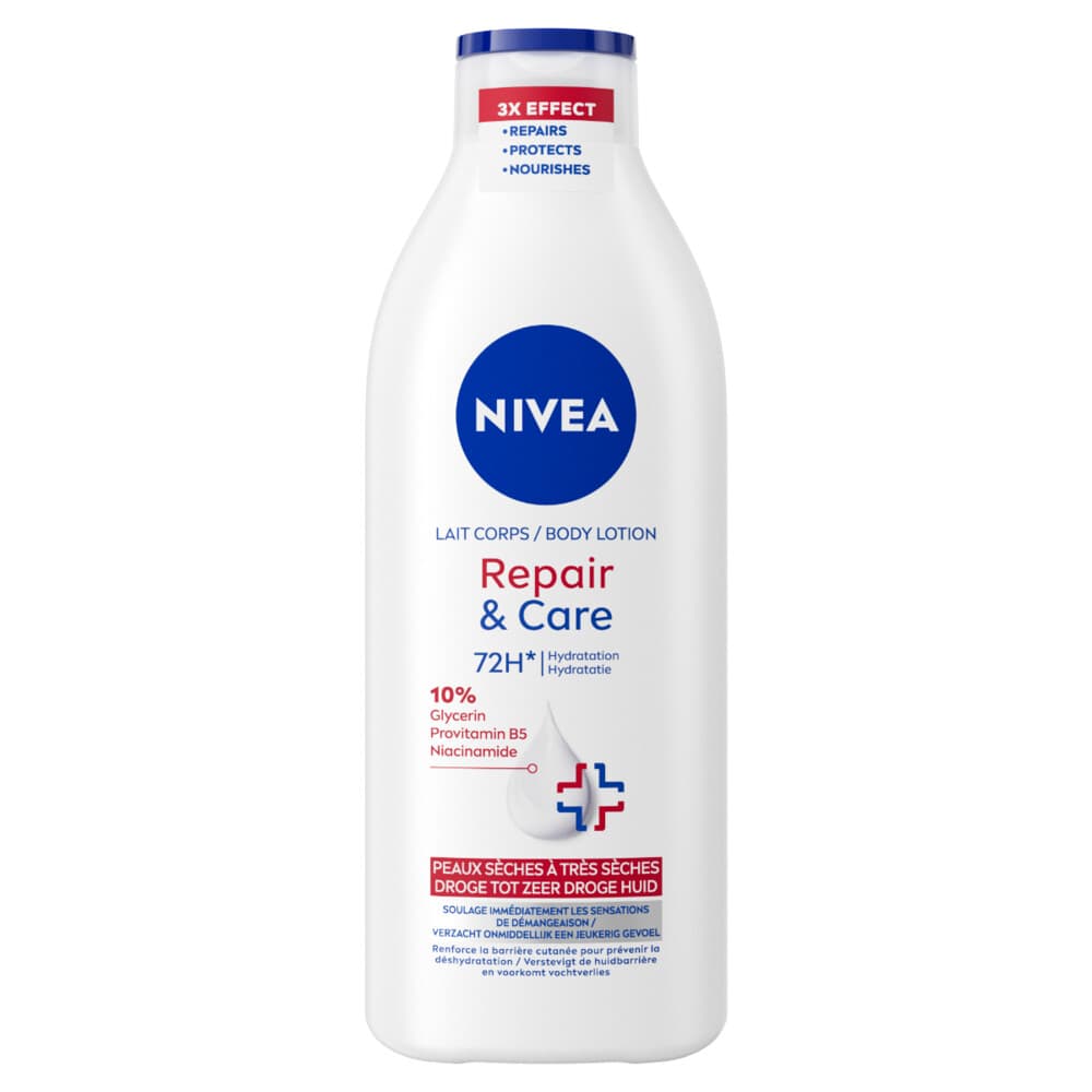 1+1 gratis: NIVEA Bodylotion Repair & Care 400 ml