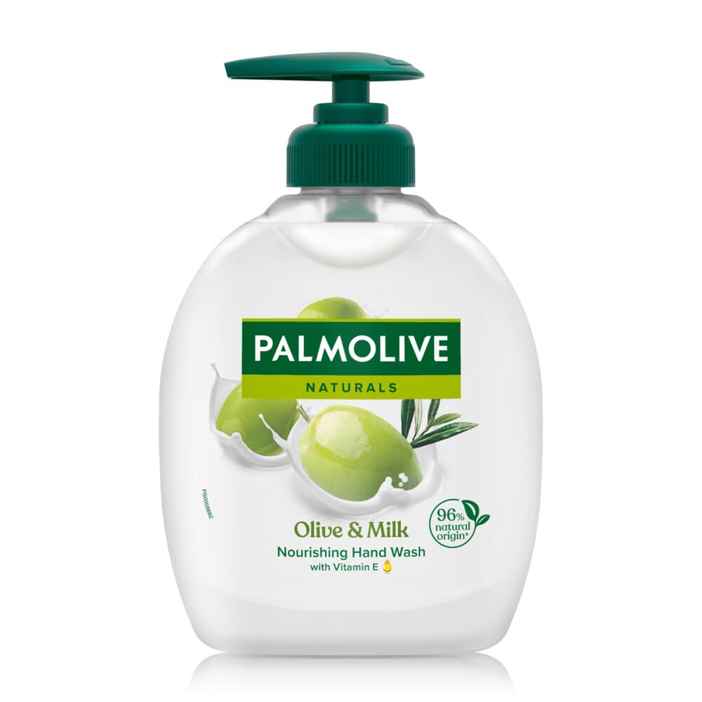 3+3 gratis: Palmolive Handzeep Naturals Olijf Melk 300 ml