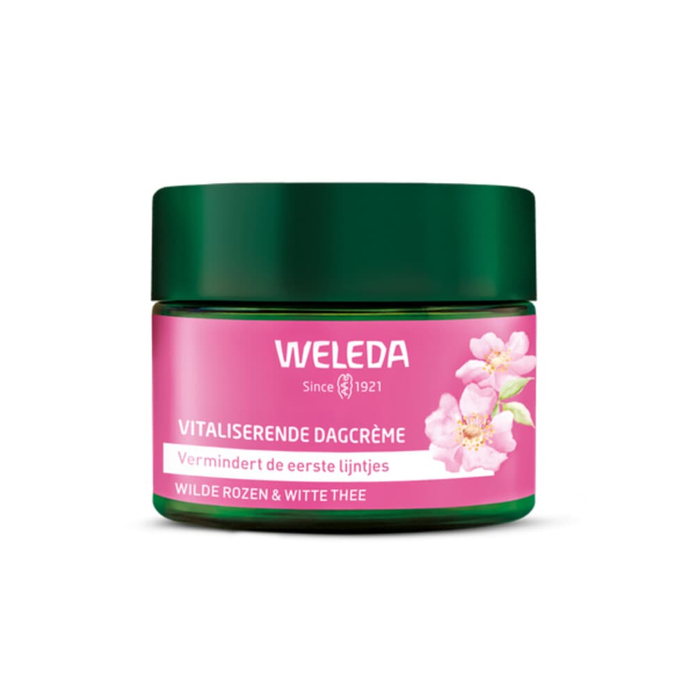 3x WELEDA Wilde Rozen & Witte Thee Vitaliserende Dagcrème 40 ml