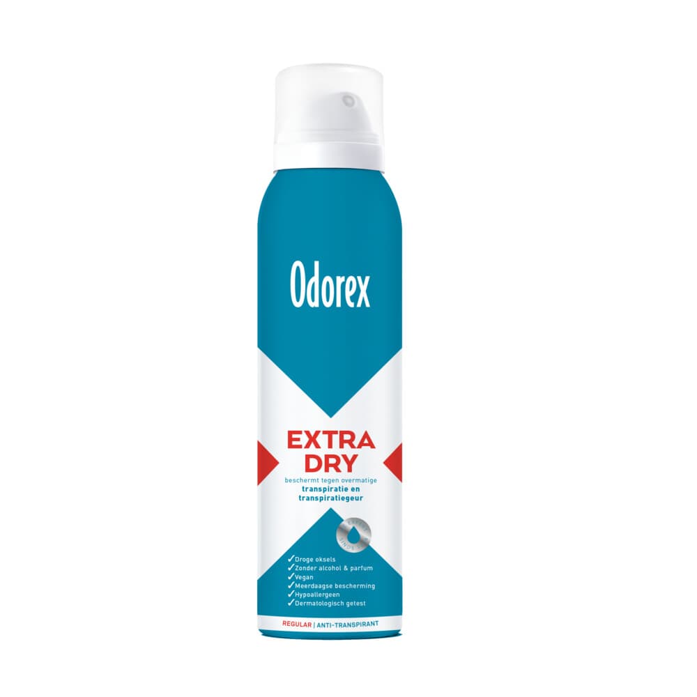 3x Odorex Extra Dry Antitranspirant Spray Regular 150 ml