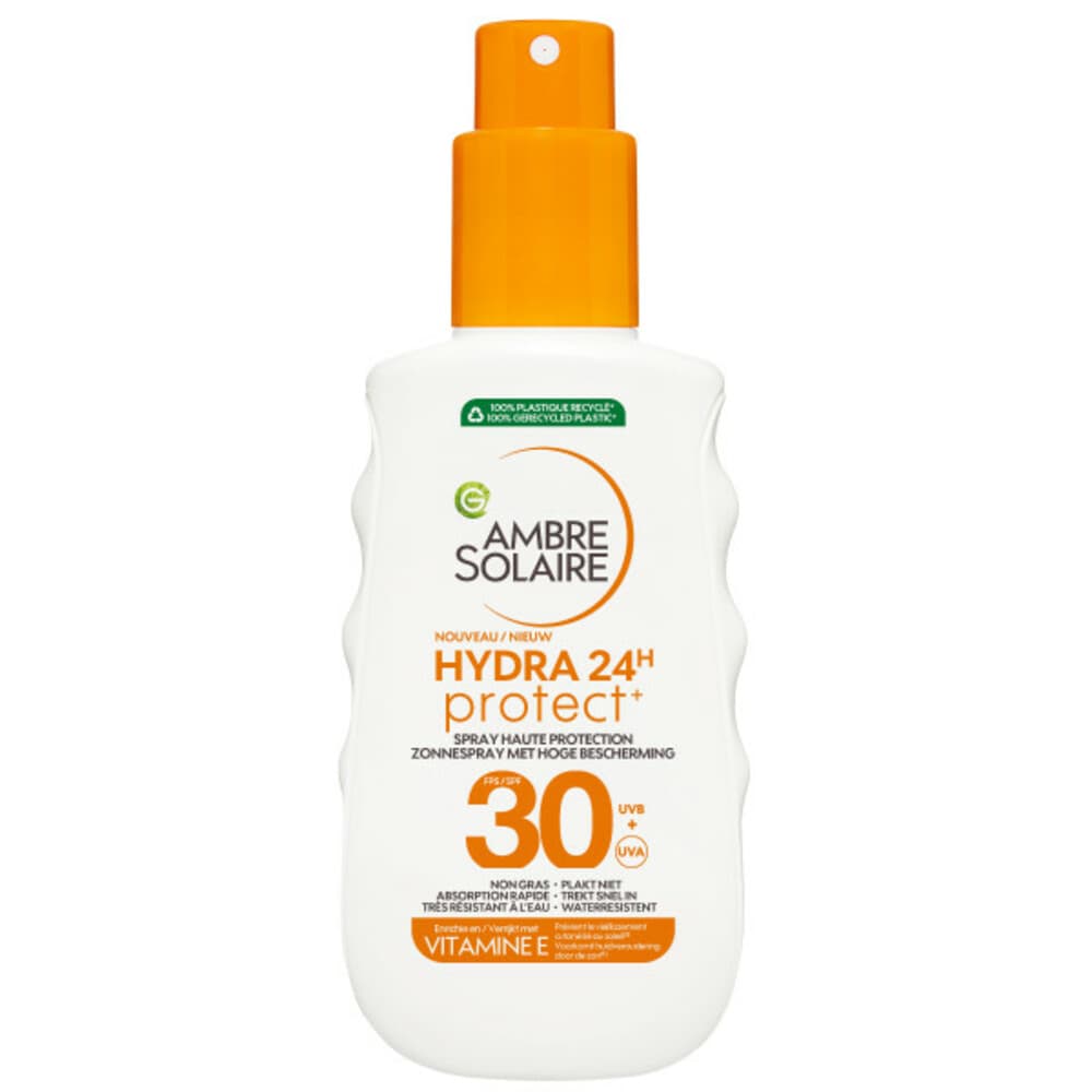 1+1 gratis: Garnier Ambre Solaire Hydra 24 Protect Zonnebrandspray SPF 30 150 ml