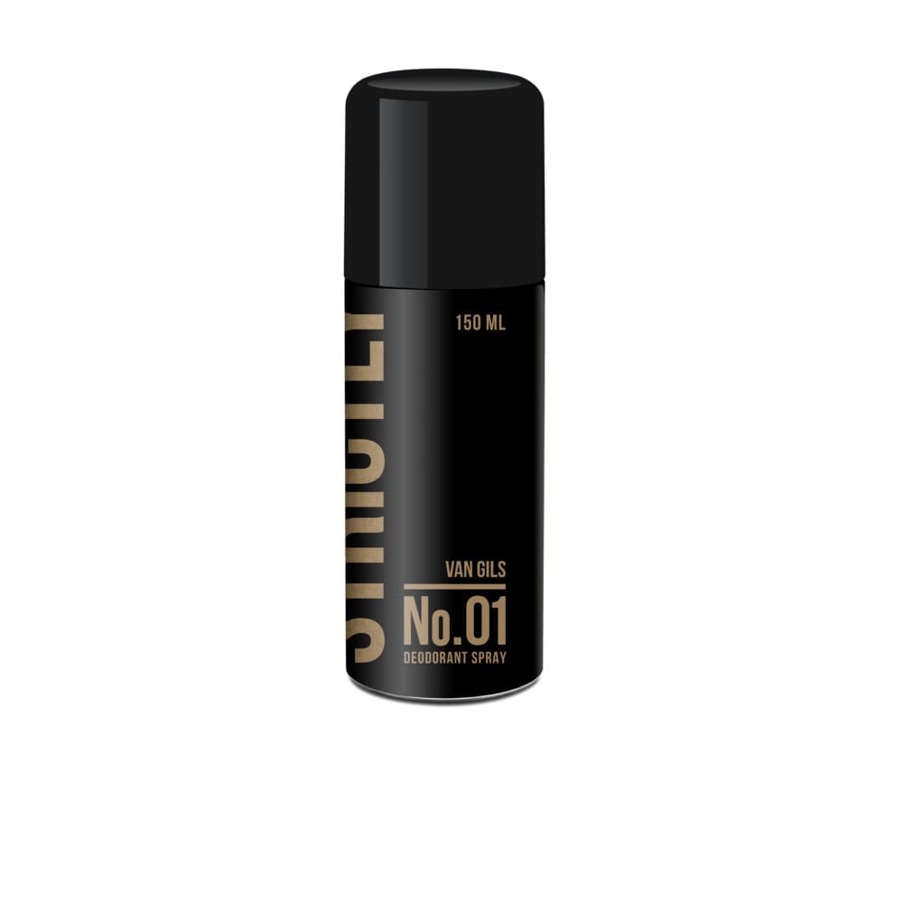 3x Van Gils Strictly N0.01 Deodorant Spray 150 ml