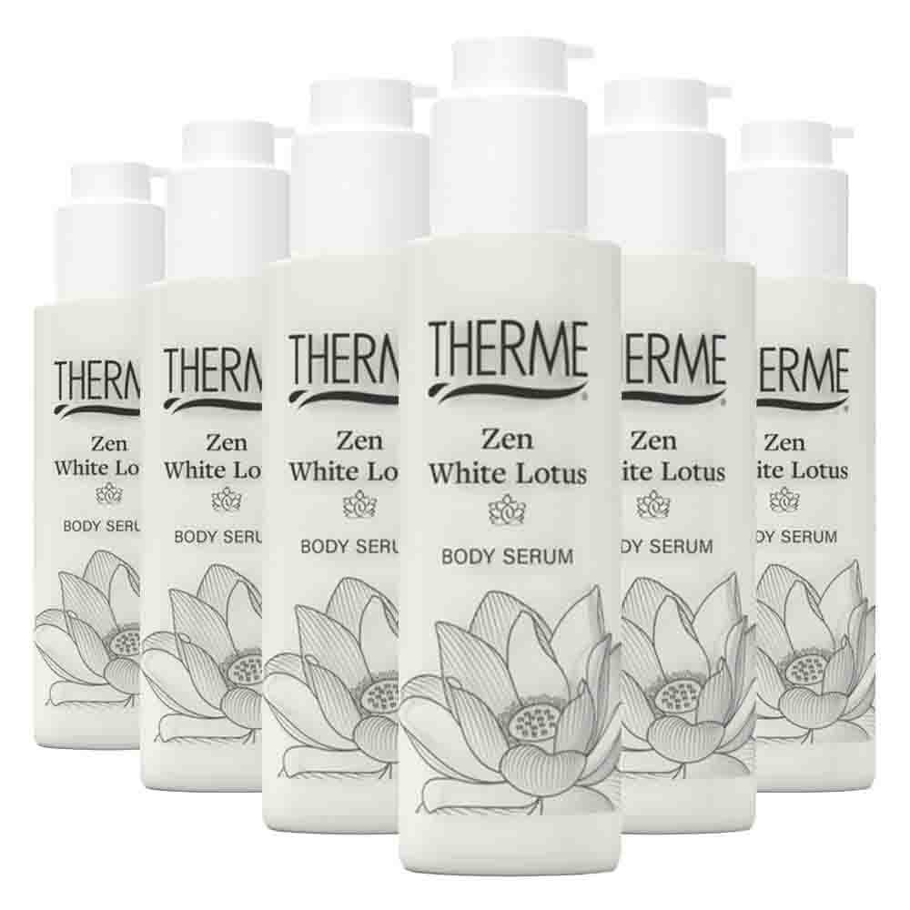 6x Therme Bodyserum Zen White Lotus 125 ml