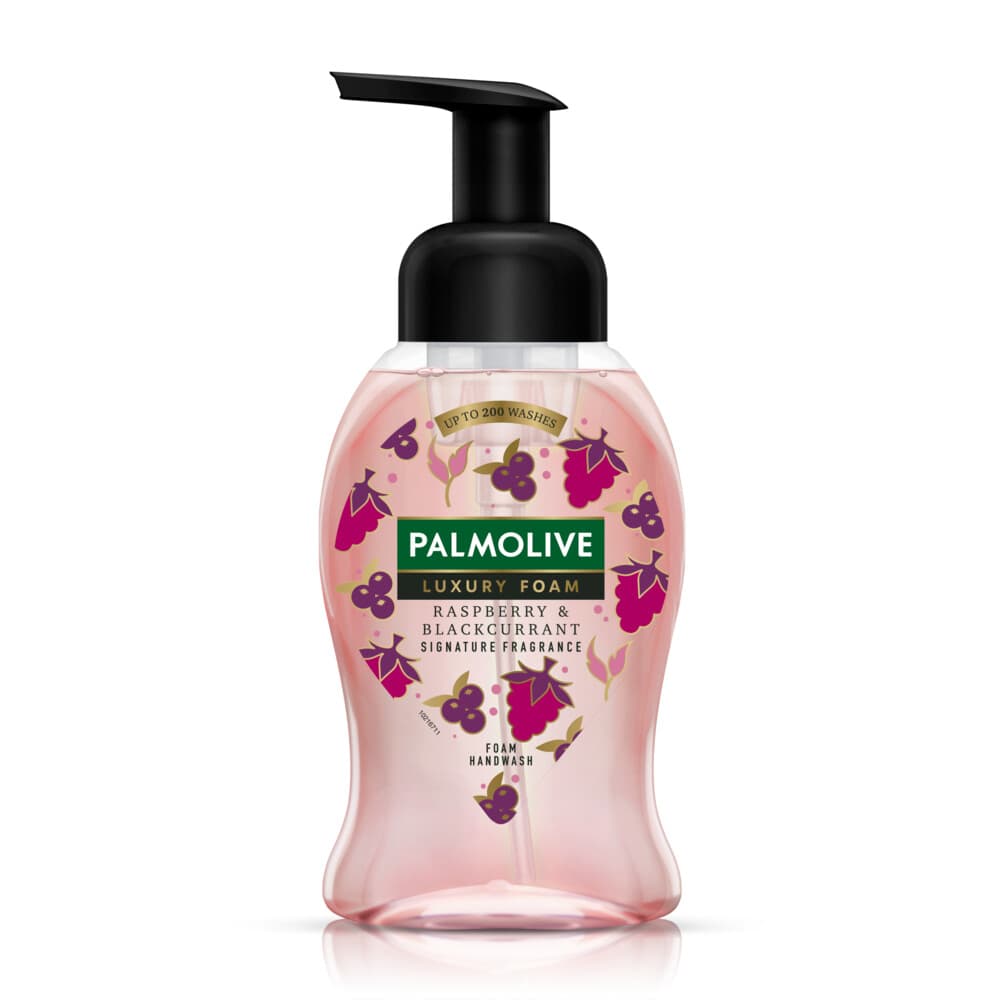 3+3 gratis: Palmolive Handzeep Luxury Foam Raspberry Blackcurrant 250 ml