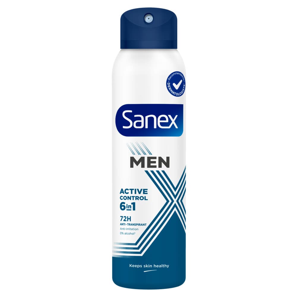 3+3 gratis: Sanex Deodorant Spray Men 72H Active Control 150 ml