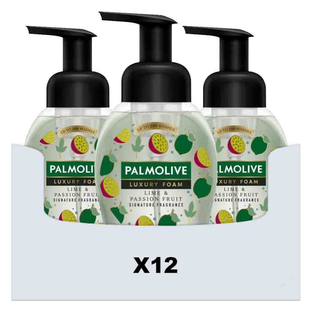 12x Palmolive Handzeep Luxury Foam Lime Mint 250 ml