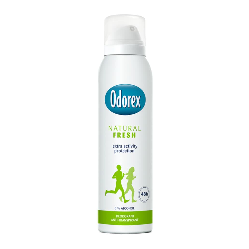 3x Odorex Deodorant Spray Natural Fresh 150 ml
