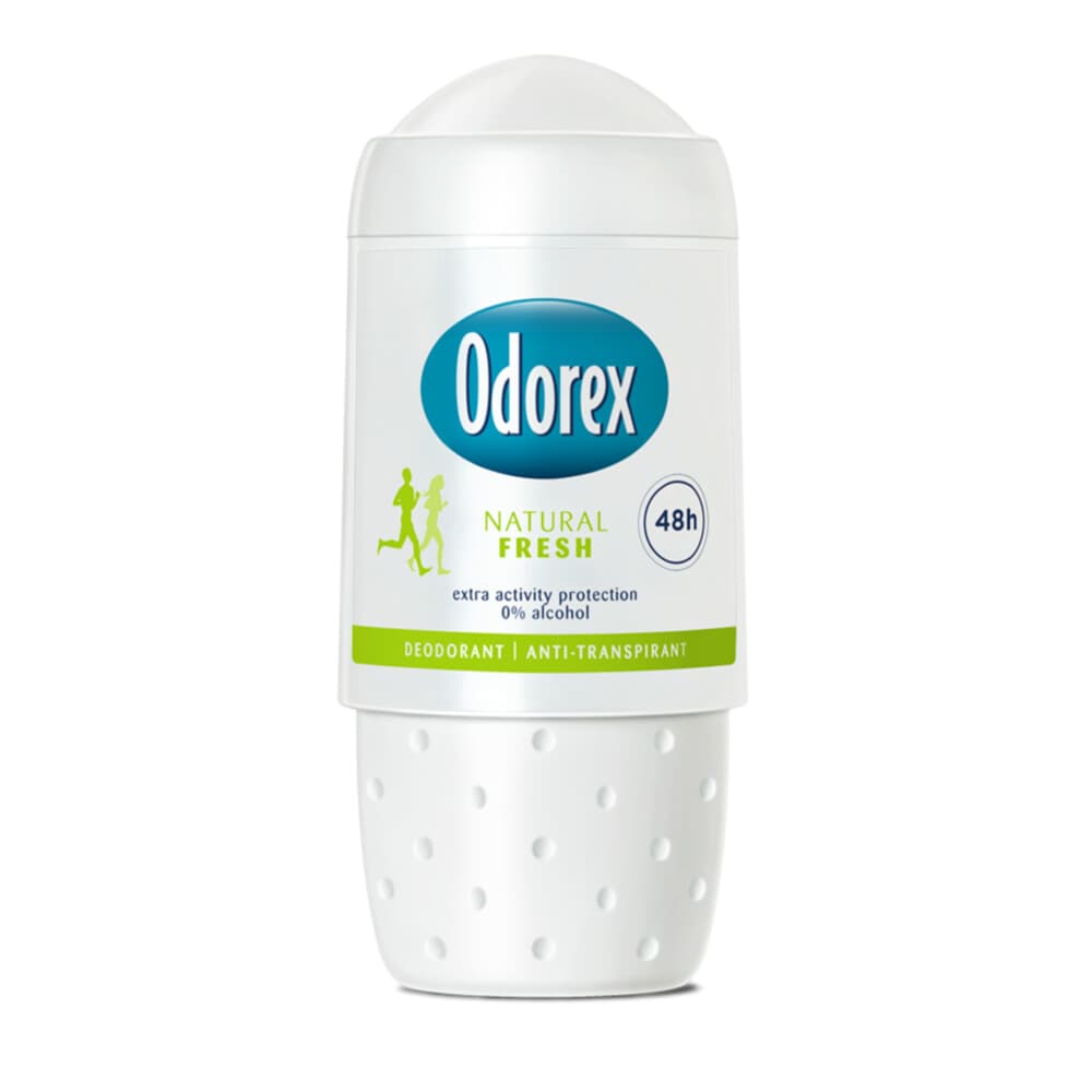 3x Odorex Deodorant Roller Natural Fresh 50 ml