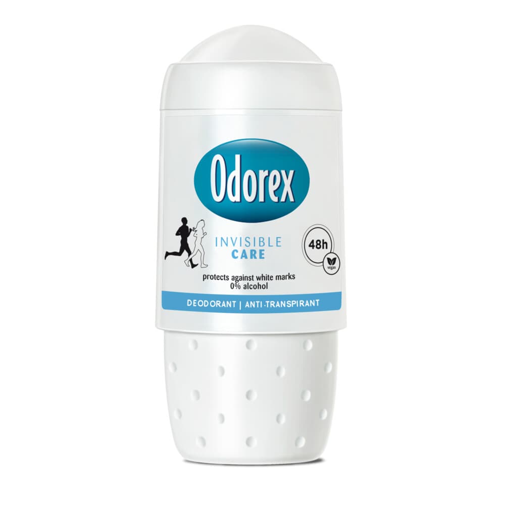 3x Odorex Deodorant Roller Invisible Care 50 ml