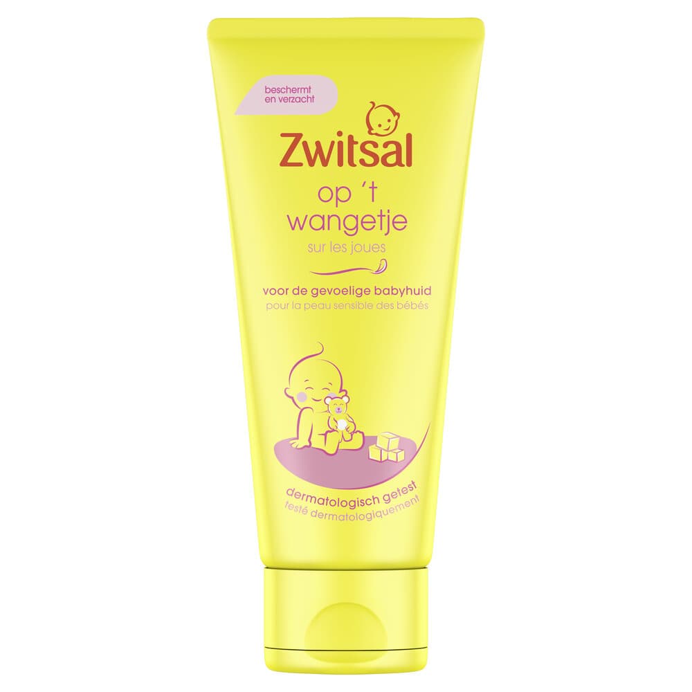 3+2 gratis: Zwitsal Gezichtscrème Op 't Wangetje 100 ml
