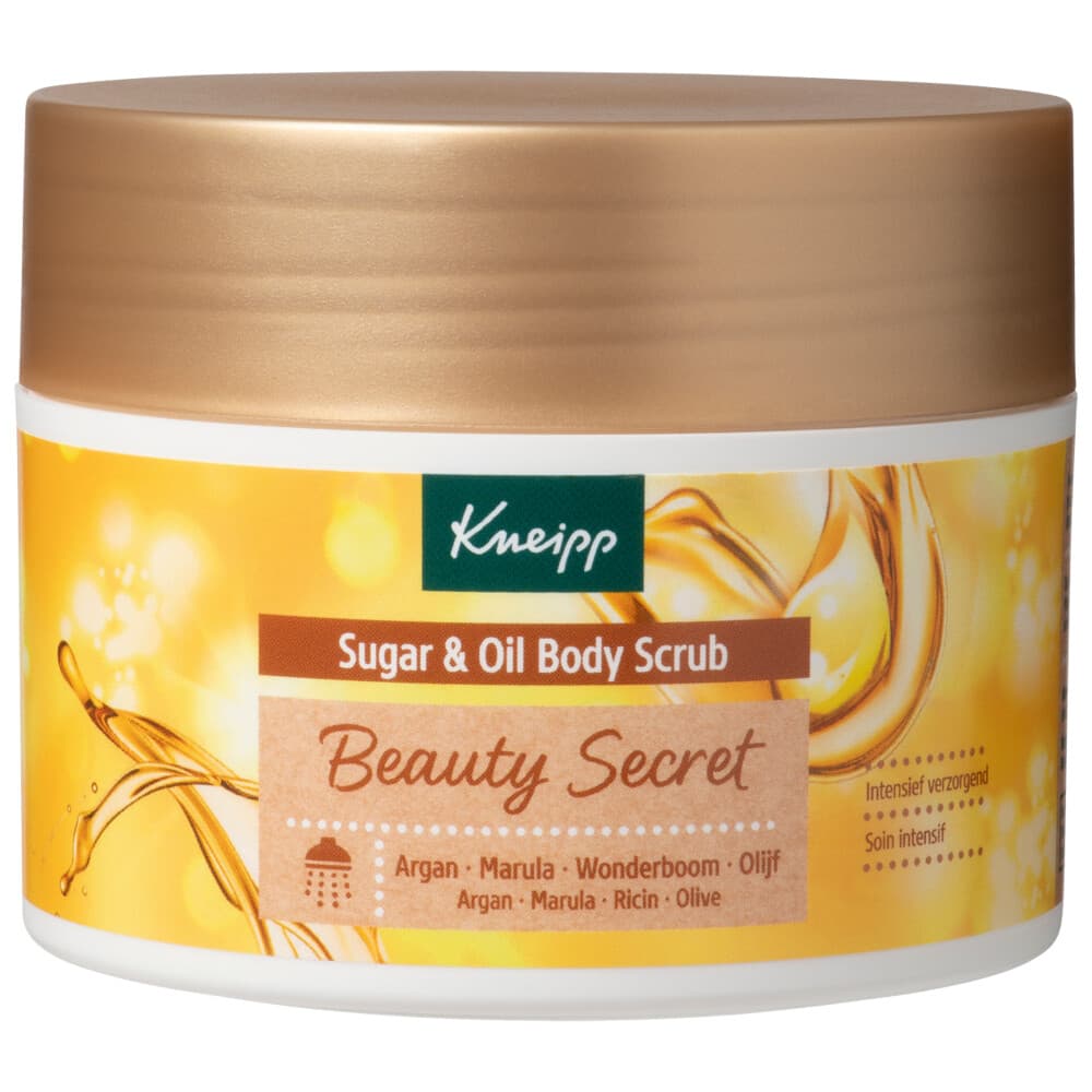 1+1 gratis: Kneipp Sugar & Oil Body Scrub Beauty Secret 220 gr