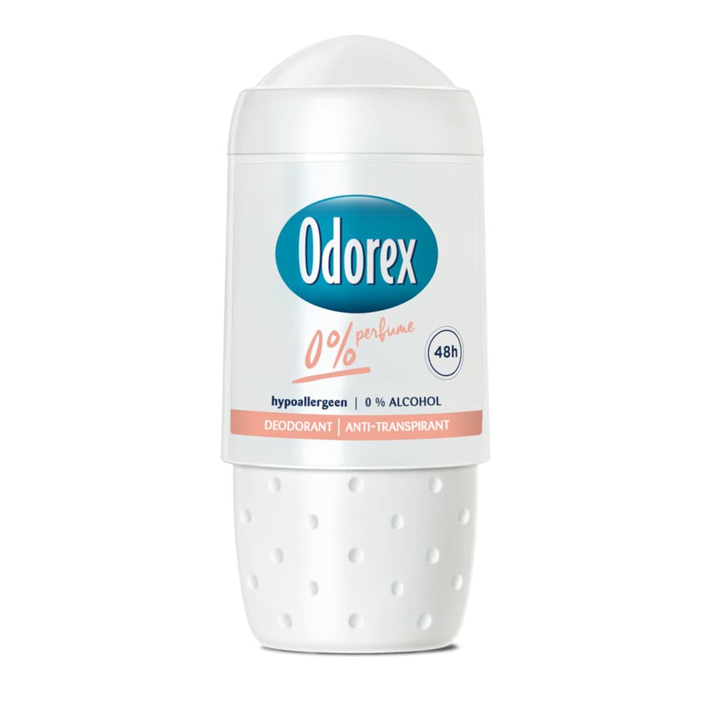 3x Odorex Deodorant Roller 0% 50 ml