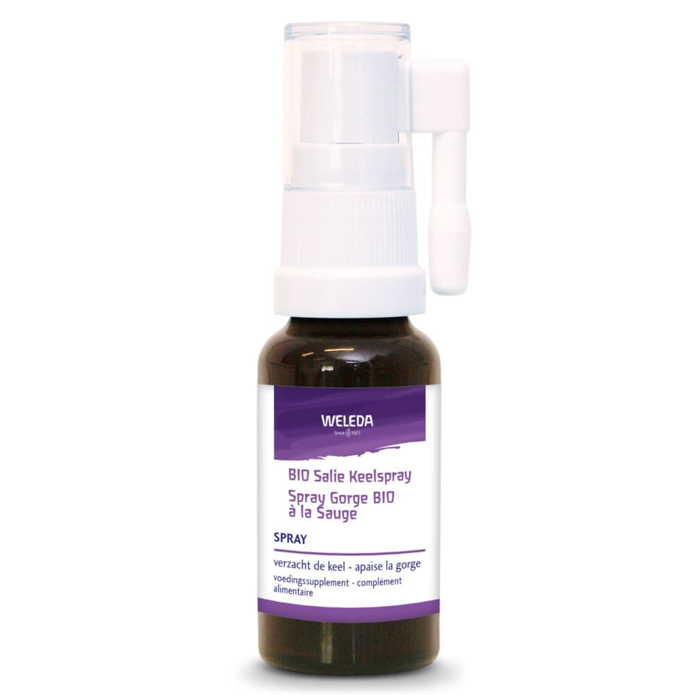 2x WELEDA Bio Salie Keelspray 20 ml