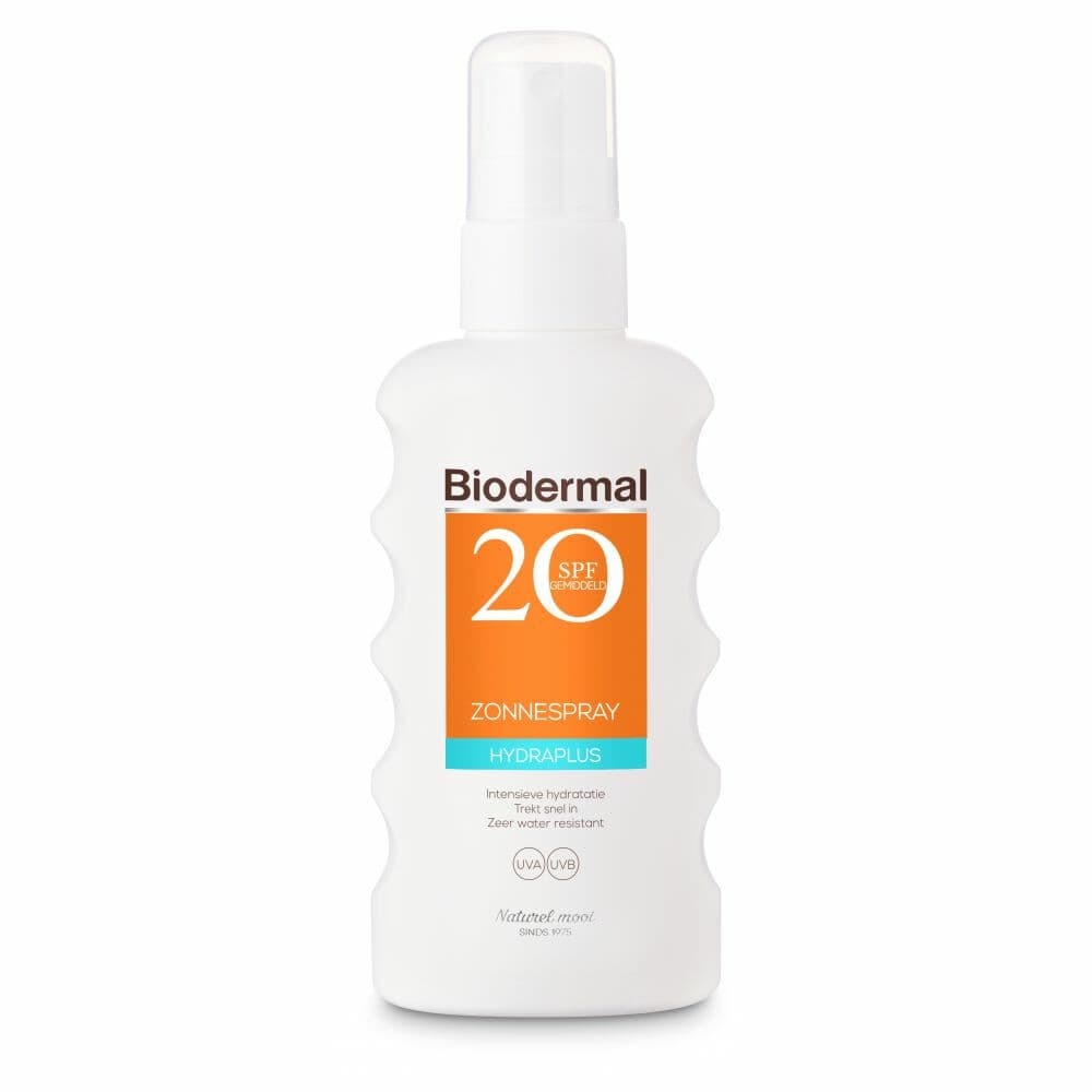 1+1 gratis: Biodermal Zonnespray Hydraplus SPF 20 175 ml