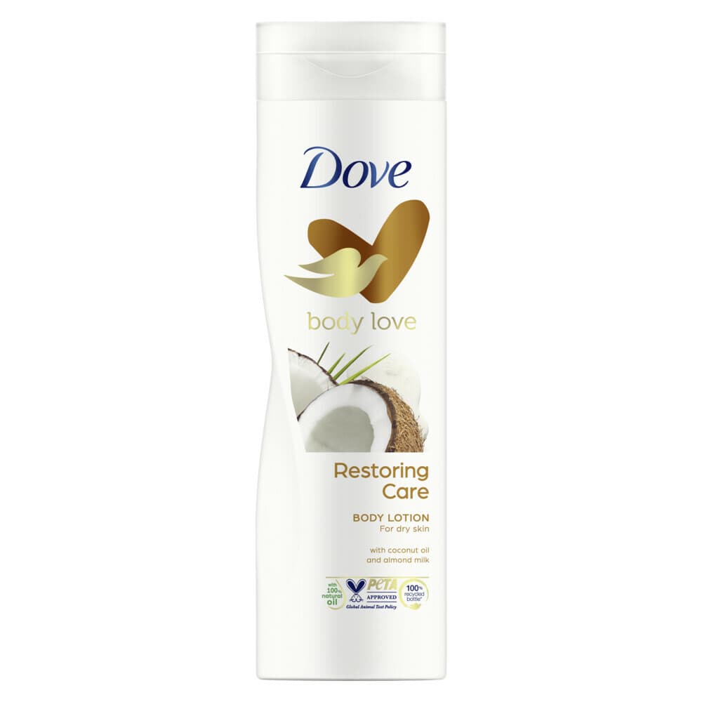 2+2 gratis: Dove Bodylotion Restoring Care 250 ml