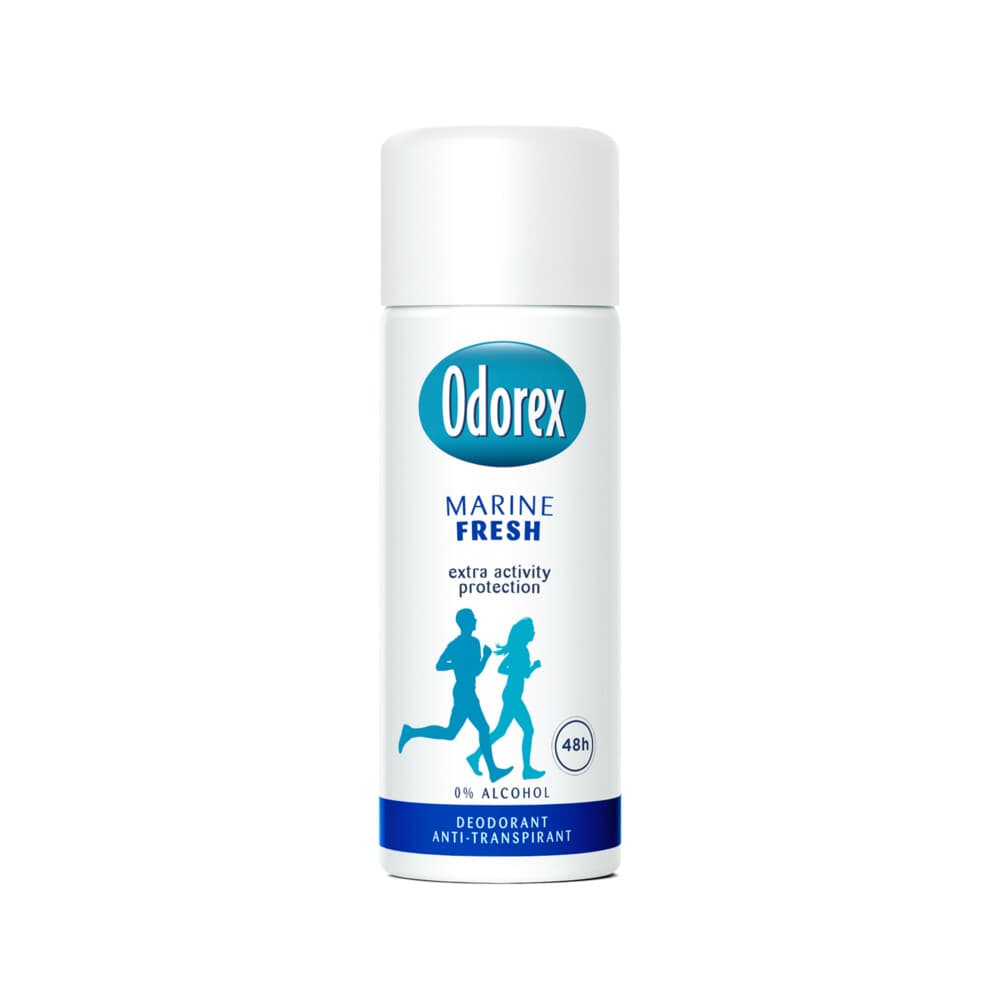 12x Odorex Deodorant Spray Mini Marine Fresh 50 ml