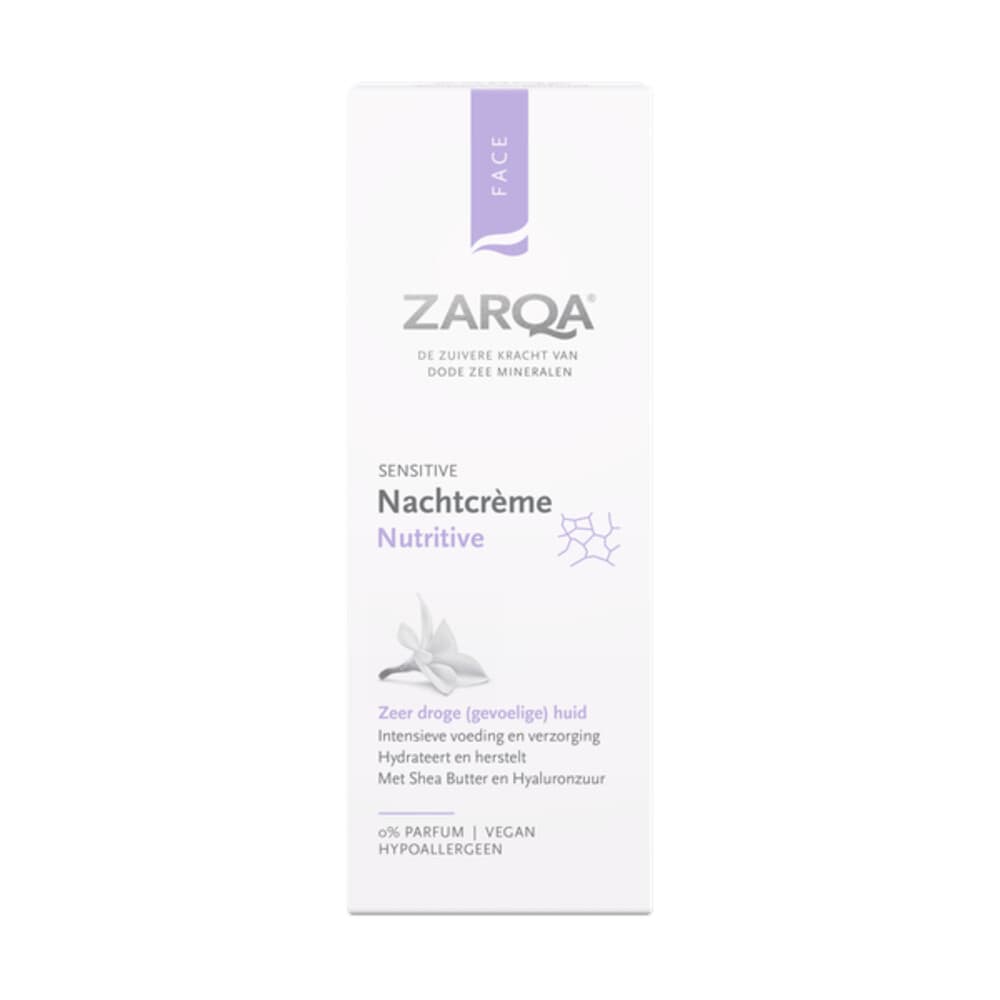 3x Zarqa Nachtcrème Nutritive 50 ml