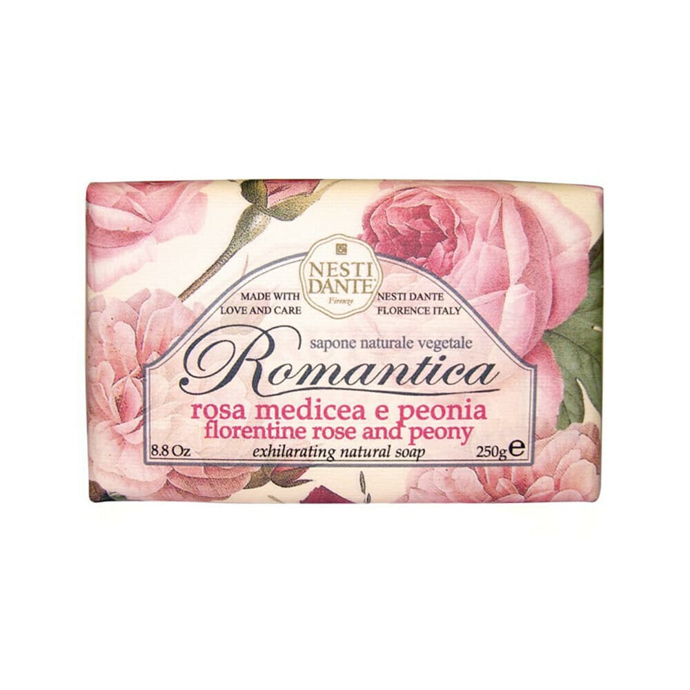 3x Nesti Dante Romantica Handzeep Rose & Peony 250 gr