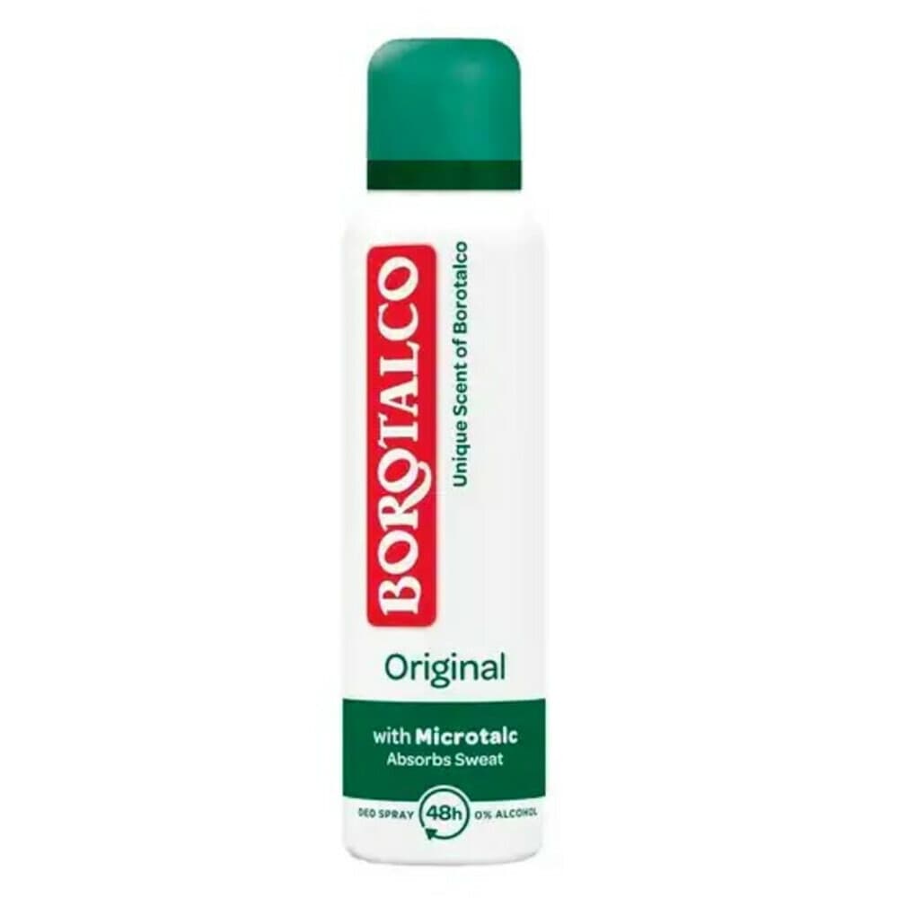 6x Borotalco Deospray Original 150 ml
