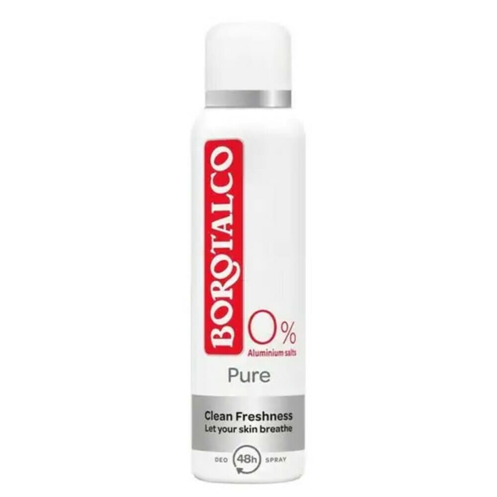 6x Borotalco Deospray Pure 150 ml