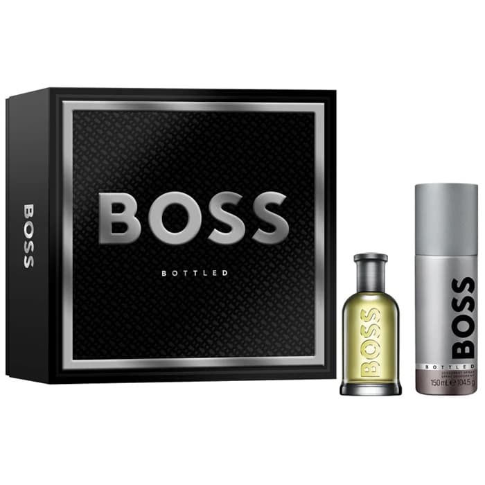 Boss Bottled eau de toilette 50 ml + deodorant spray geschenkset